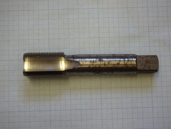 Метчик М30х1.5 2620-1935 Р6М5 машинно-ручной одинарный сквозной ГОСТ3266-81
