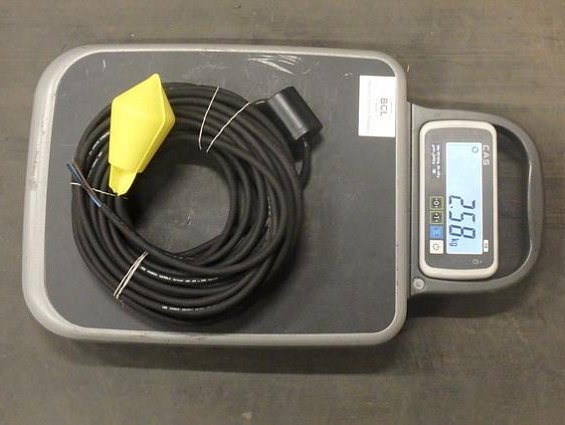 Поплавковый выключатель BIP STOP VR-слив/заполнение кабель длина L=20м HR-HY 3х1mm2 IP68