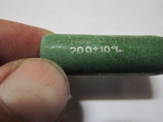ПЭВ-10 200Ом 10% резистор постоянный проволочный нагрузочный мощность 10Вт погрешность 10%