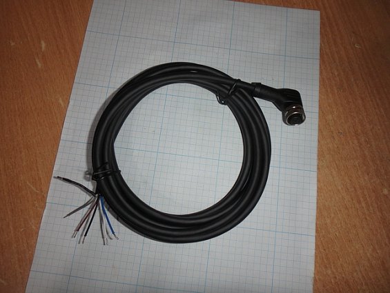 Кабель Aventics R419800109 m12 5-конт connecting cable m12-ed02-L2.5m длина кабеля 2.5m