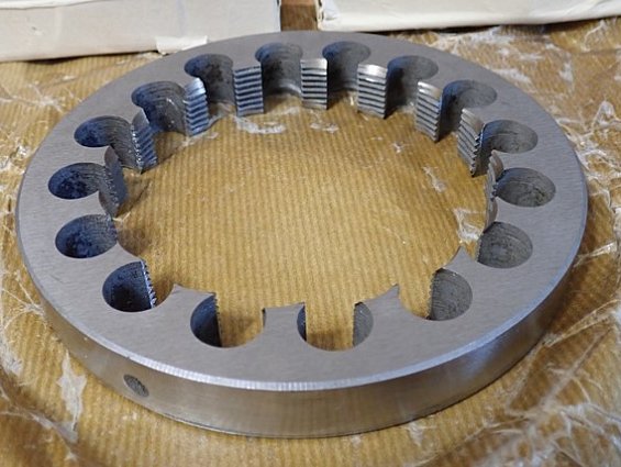 Плашка G4" Ф160х20mm резьба четыре дюйма