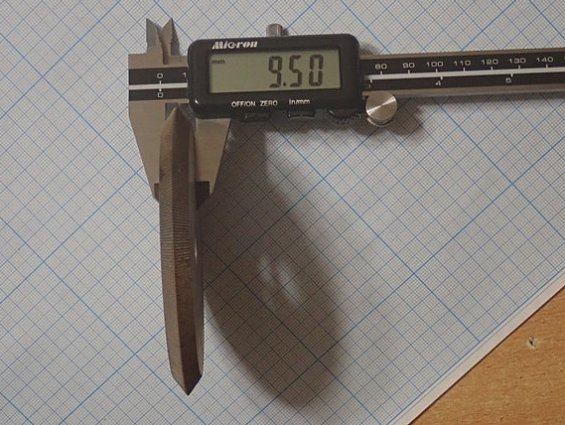 Фреза 74градуса для заточки ножей барабанной свеклорезки Maguin DRUM BEET SLICER 2000-600-60 Fraiser