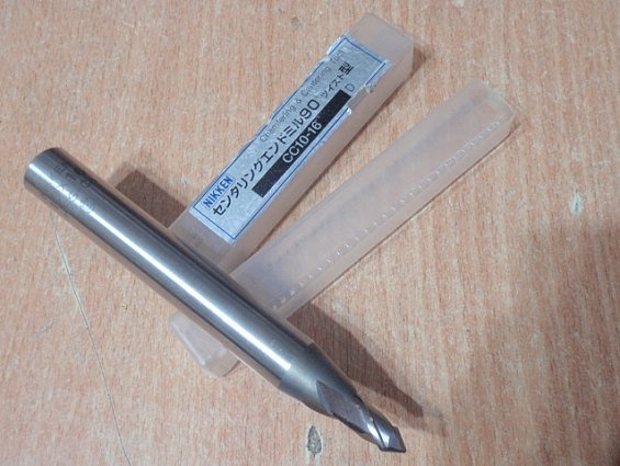 Фреза концевая центрорежущая NIKKEN CC10-16 centering endmill chamfering & centering tool