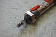Пневмоцилиндр 1100160015СР диаметр 16mm. ход штока 15mm. METAL WORK