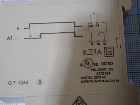 Реле времени finder 80.11.0.240.0000 MADE IN IT