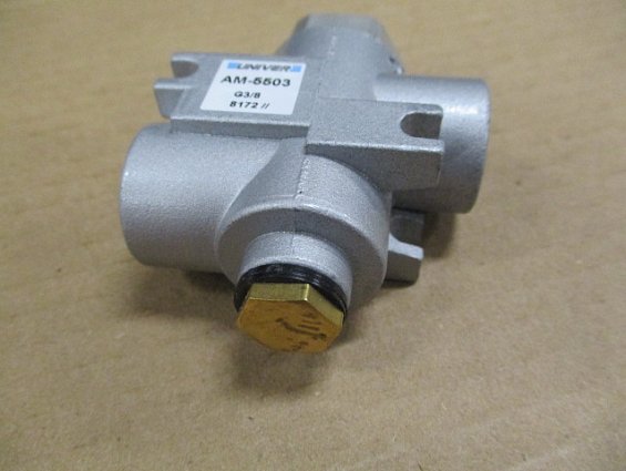 Пневмоклапан блокирующий UNIVER AM-5503 am5503 G3/8 D9.5mm blocking valve