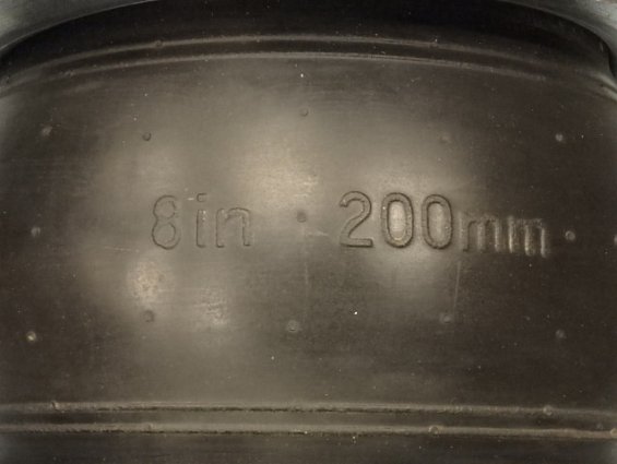 Гибкая вставка FC10-200 Ду200 Ру10 EPDM температура рабочая +95гр.С максимальная +110гр.С