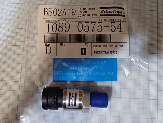 Датчик давления Atlas Copco 1089-0575-54 PRESS. TRANSDUCER для воздушного компрессора 
