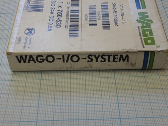 Модуль WAGO дискретного вывода 8-канальный Ship-Standard 750-530 8DO 24VDC 0.5A www.wago.c
