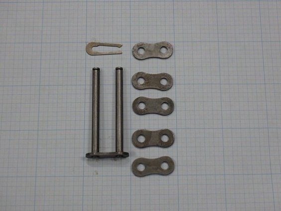 Звено трехрядной цепи CAN-AM 16B-3CCL соединительное connecting links BS DIN8187