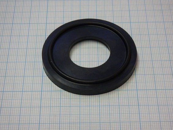 Уплотнение CLAMP DN25 EPDM с буртом