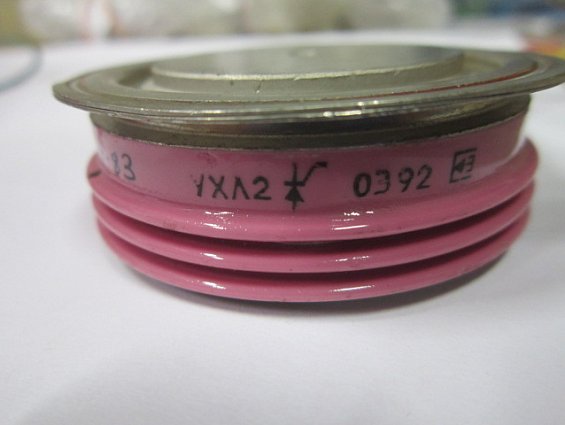 Тиристор Т143-500-16-83 УХЛ2 09 1991г.в ТУ16-2006ИЕАЛ.432000.054ТУ Тиристоры серии Т