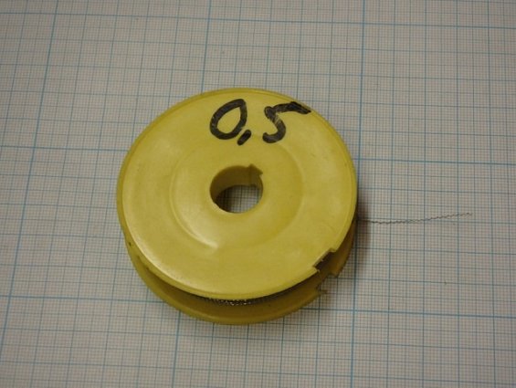 Проволока диаметр 0.5мм пломбировочная комбинированная леска плюс нержавеющая сталь