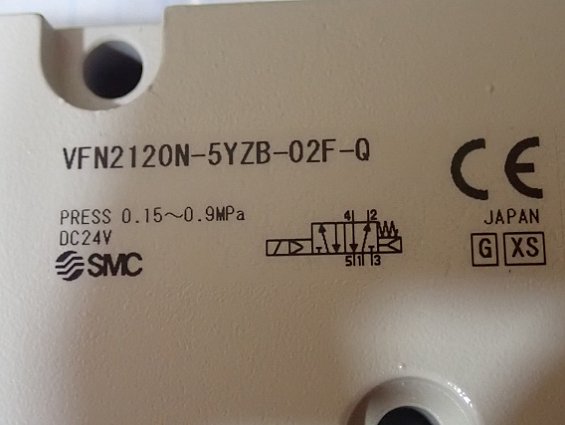 Пневмораспределитель SMC VFN2120N-5YZB-02F-Q DC24V