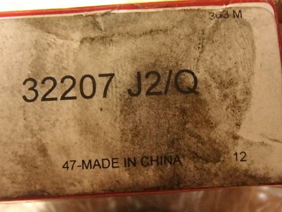Подшипник 32207J2/Q SKF 47-made in CHINA