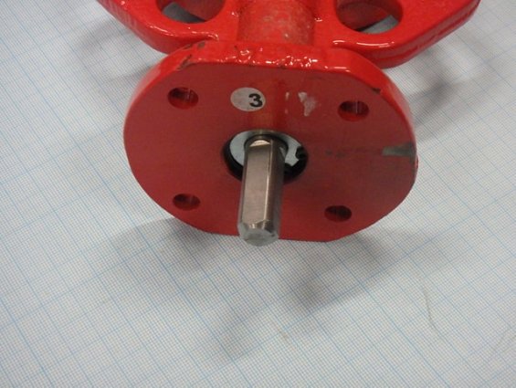 Затвор дисковый поворотный ГРАНВЭЛ ЗПТС-FL(W)-3-080-mn-ht DN80 PN16 Тмакс=+130С Траб=+60С+115С диск