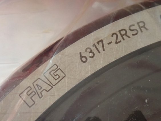 Подшипник FAG 6317-2RSR MADE IN GERMANY