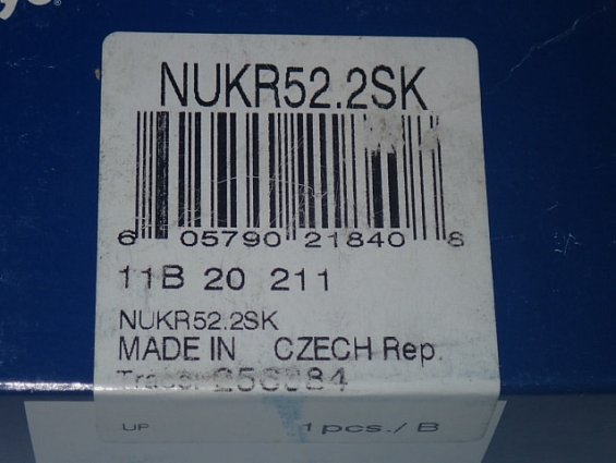 Подшипник Koyo NUKR52.2SK MADE IN CZECH Rep