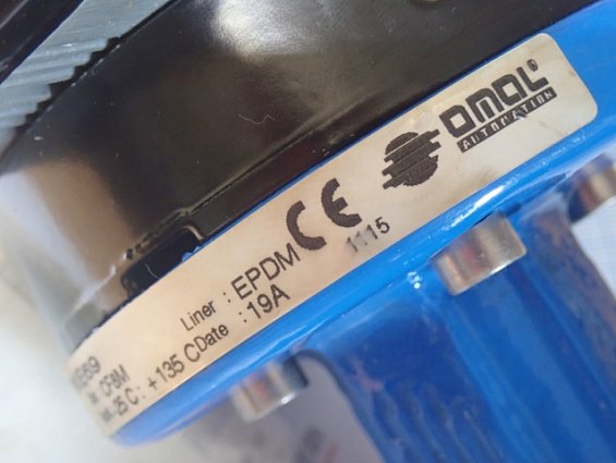 Затвор OMAL DN50 V376XE69 EPDM в сборе с пневмоприводом DAN0030411S F03-F05 DG376XE69-NA7E-SBA CAMOZ