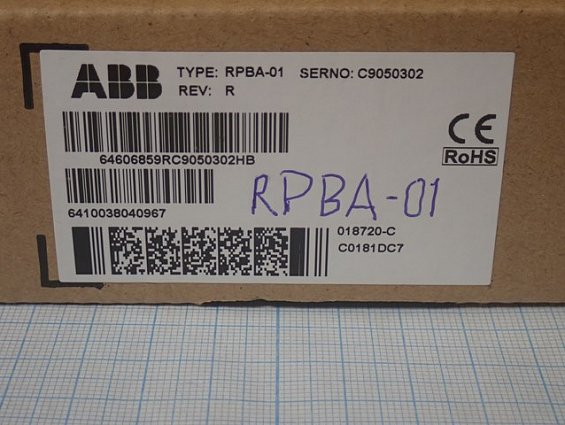 Адаптерный модуль ABB RPBA-01 REV:R 64606859 для преобразователей частоты