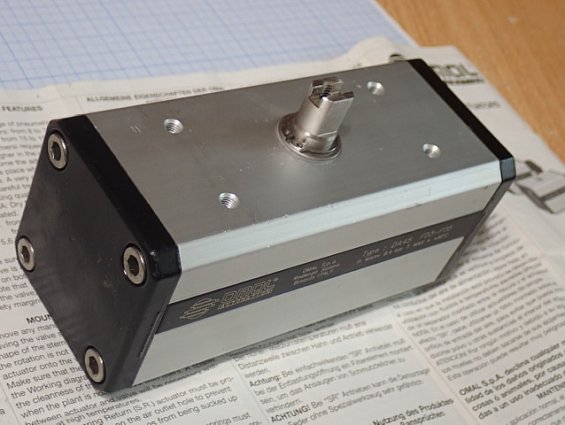 Пневмопривод OMAL DA45 F03-F05 8.4bar +80C