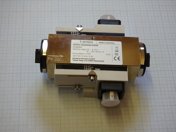 Реле потока HD2FO1-025GM008-959066 GHM-HONSBERG SENSECA 0.5...8 l/min 120VAC 0.18A 5VA Made in Germa