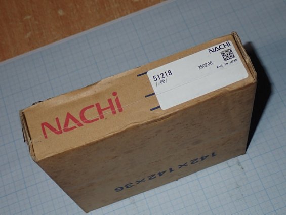 Подшипник NACHI 51218//P0 MADE IN JAPAN