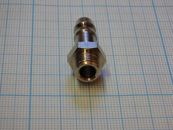 Ниппель для трубки camozzi 2601 8-1/8 made in Italy