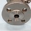 Кран шаровый DN15 PN64 AISI316 фланцевый из нержавеющей стали с переходником