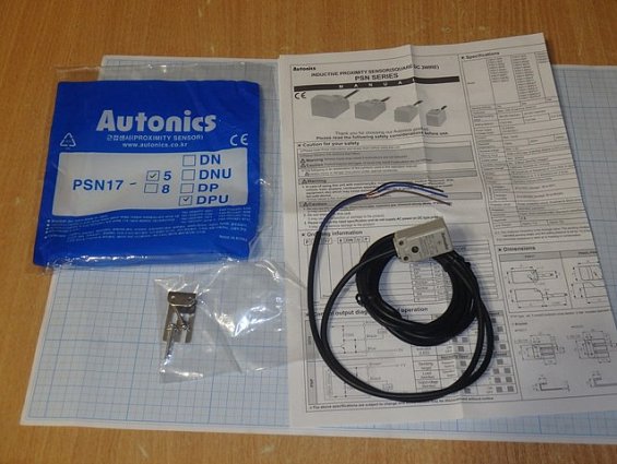 Датчик приближения Autonics PSN17-5DPU proximity sensor 12-24VDC