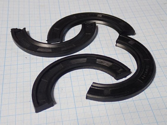 Уплотнение корпуса SNU511 комплект из четырех резиновых вкладышей