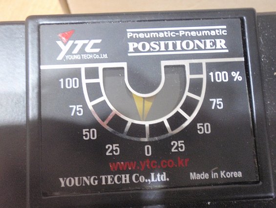 Позиционер пневматический P/P POSITIONER Yt-1200RD531S0 AIR CONNECTION (N)PT-1/4 SUPPLY PRESSURE