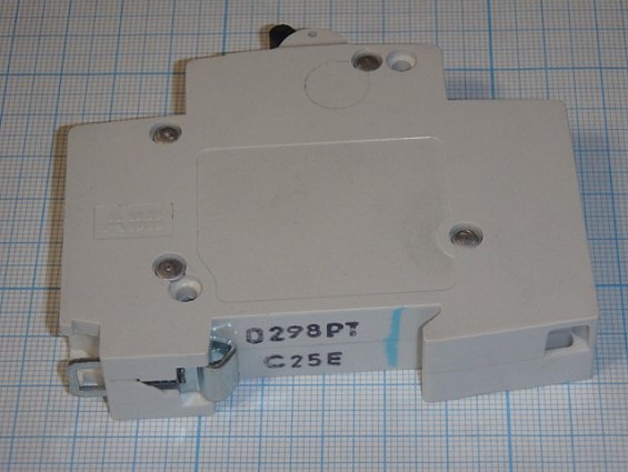 Автоматический выключатель abb SH201L-C25 1P(C) 4.5kA 25A ~230/400