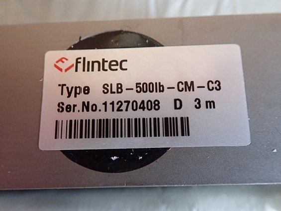 Тензодатчик FLINTEC SLB-500lb-CM-C3 227kg 500lb 500фунтов 2.0мв-В Uпит=5-15В