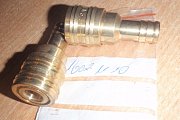 Пневморозетка RINO NW5.5 MAFA соединительная БРС 16021110 Brass Air-Quick Coupler К13