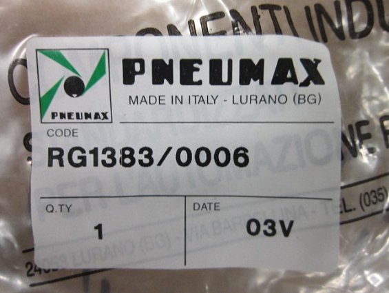 Ремкомплект пневмоцилиндра pneumax rg1383/0006 набор уплотнений с манжетами поршня D=100мм