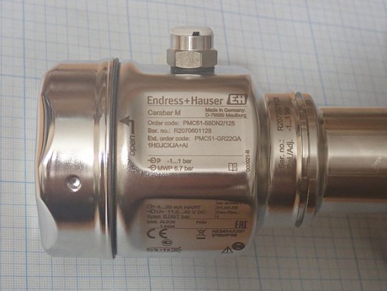 Преобразователь давления Endress+Hauser Cerabar M PMC51-GR22QA1HGJCXJA+Al -1...1bar DN50 в