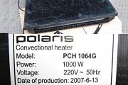 Обогреватель конвекционный POLARIS PCH 1064G 1000W 220V~50Hz