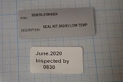 Ремкомплект Bray 920830-21904824 S92/83 SEAL KIT LOW TEMP