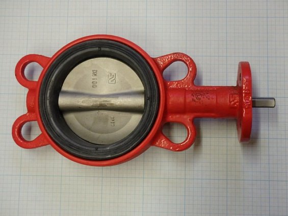 Затвор SIGEVAL ЗПВЛ-FLN(W)-5-100-mn-e DN100 PN16 Тмакс=+110С Траб=-15С+95С корпус-чугун GG-25 диск н