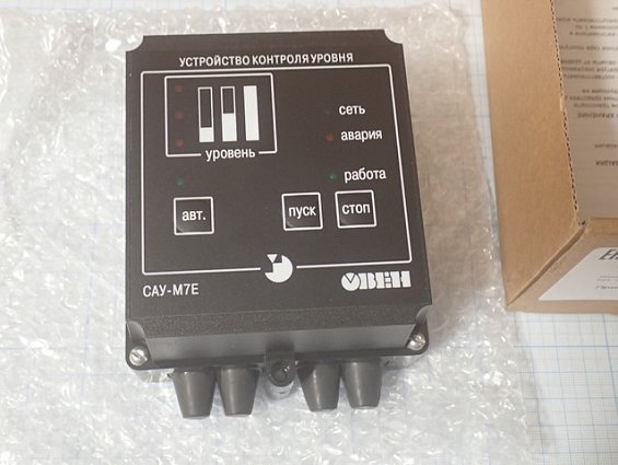 Прибор контроля уровня жидкости ОВЕН САУ-М7Е-Н IP44 220В 50Гц 6ВА IP44