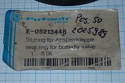Уплотнение Putsch E-05213448 Pos.50 2025989 Sitzring fur Absperrklappe seat ring for butterfly valve