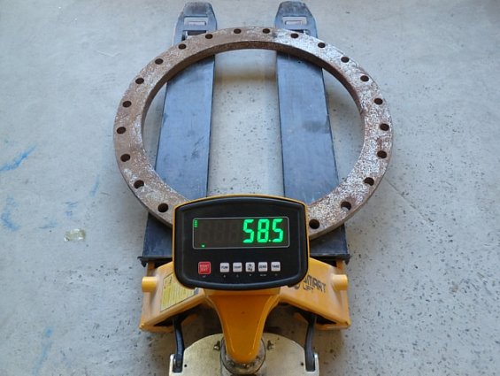 Фланец стальной плоский приварной 1-700х10 ГОСТ 12820 Ст.20 диаметр внутренний 720мм