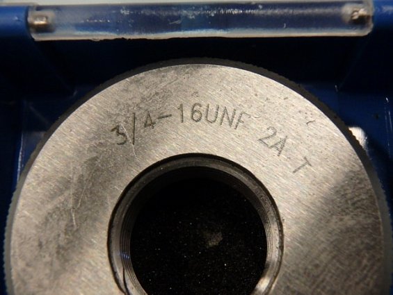 Калибр кольцо G3/4" 16UNF 2A комплект ПР/НЕ