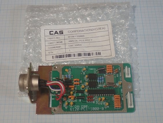 Плата аналоговая индикатора весового CAS CI-5010A 6P20PCI1000B ANALOG PCB ASSY EXP-5500A