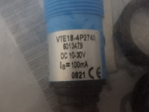 Фотоэлектрический датчик sick 6013479 vte18-4p2740 в цилиндрическом корпусе made in Italy