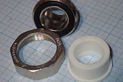 Муфта PRO AQUA PA21014 Ф25х3/4 PP-R полипропиленовая комбинированная разъемная с наружной резьбой ве