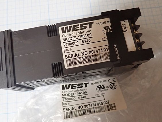 Регулятор температуры БУ WEST P6100-2700-00-0 2700000 S140 control solutions