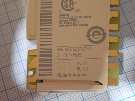 Модуль Schneider Electric TM5SDO6T 407464 Made in Austria