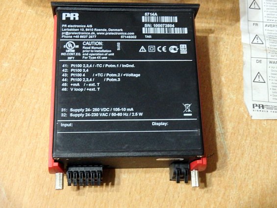 Программируемый индикатор на СИД PR electronics 5714A 100073804 LED Digital Panel Multi-Function